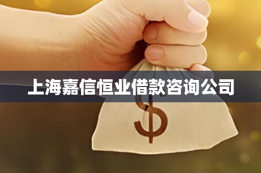 上海嘉信恒业借款咨询公司